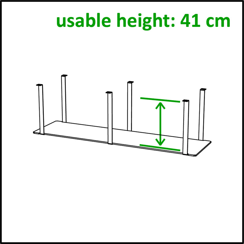 Small Shelf Stage_50 62.2" x 16.8" x 18.5" Stage by Venta