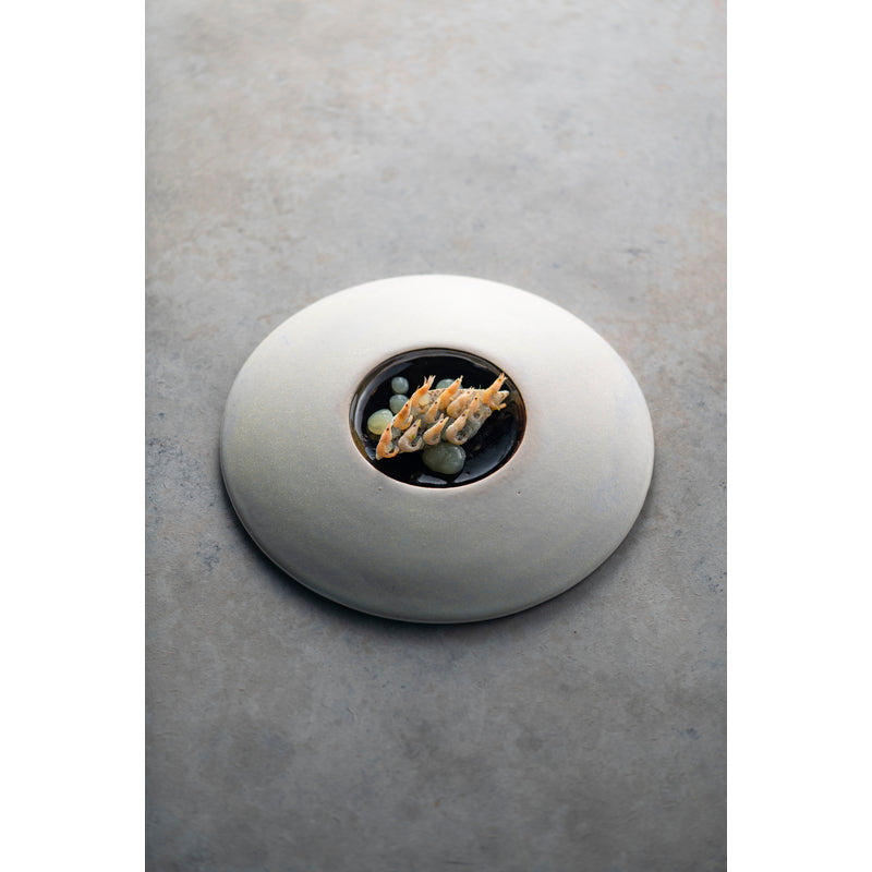 Round Plate SRH007 A1 C1 9.8" dia. Custom Stocked by Studio Raw