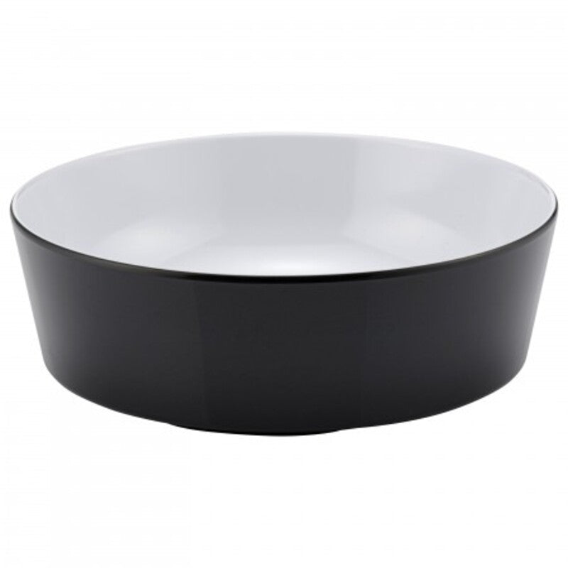 Medium Black and White Bowl 7.9