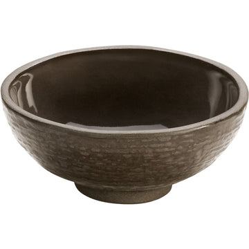 Taupe Bowl with Embossment 3.5" dia. 3.4 oz ReNew by Playground