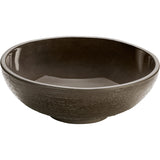 Taupe Bowl with Embossment 5.5