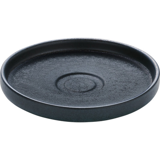 Black Saucer 5.9" dia. Nara by Playground