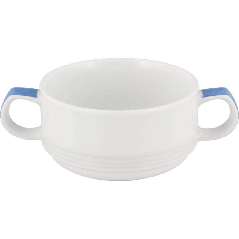 Blue Pinselband Cream Soup Cup 9.5 oz Dialog by Bauscher