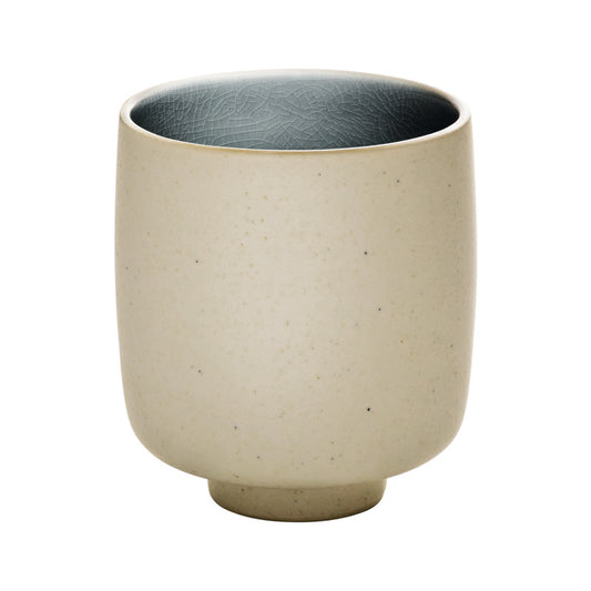 Grey Espresso Cup 2.8" dia. X 2.6" 3.4 oz Nara by Playground