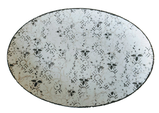 Remember Oval Platter 11.4" x 7.6" Remember by Bauscher