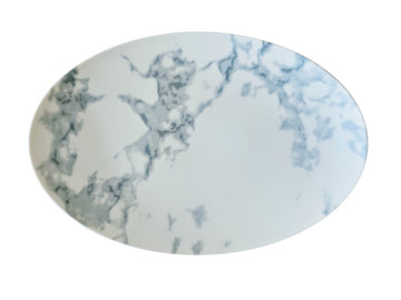 Marble Oval Platter 11.4" x 7.6" Marble by Bauscher