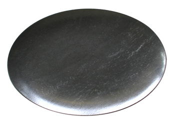 Slate Oval Platter 12.9" x 8.9" Slate by Bauscher